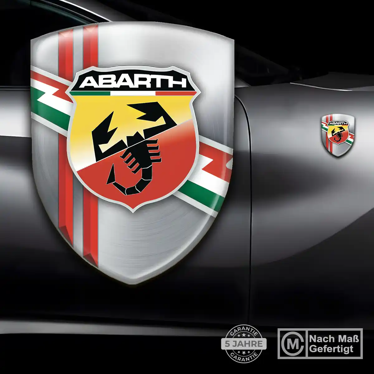 Abarth Wappen Aufkleber Anspruchsvolles Design