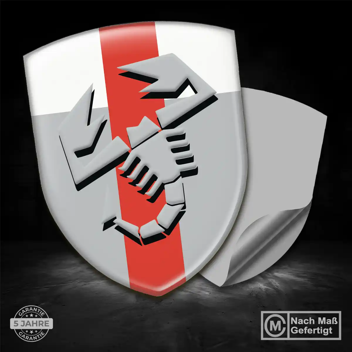 Abarth Wappen Aufkleber Emblem Auto Erstklassige Qualität