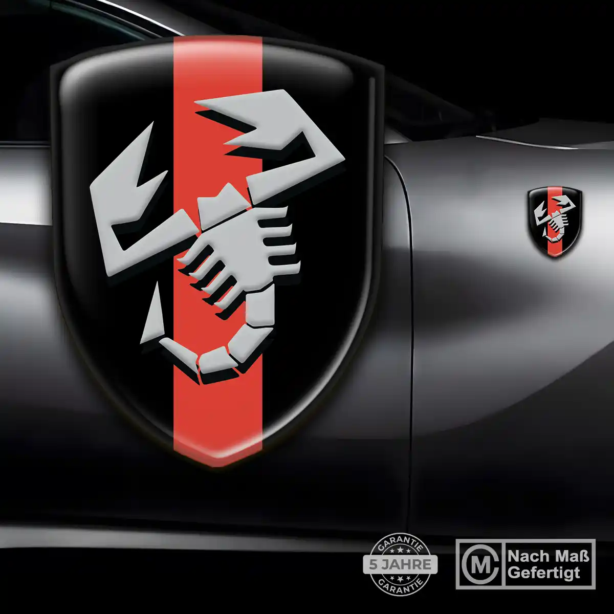 Abarth Wappen Aufkleber Emblem Auto Limitierte Auflage