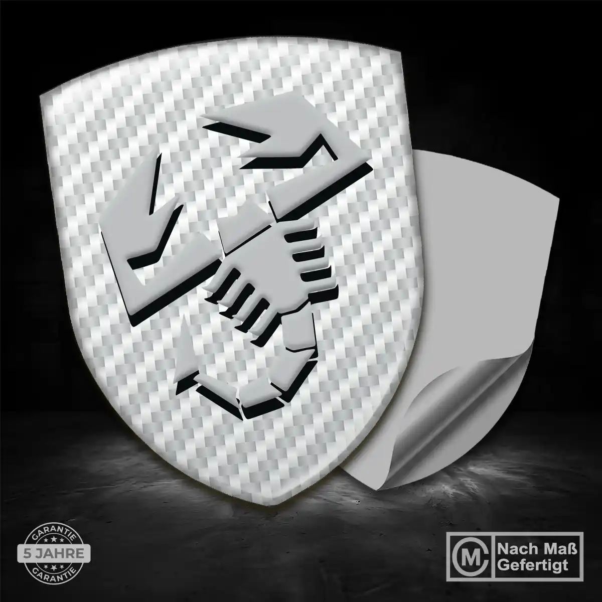 Abarth Wappen Aufkleber Emblem Auto Markenedition