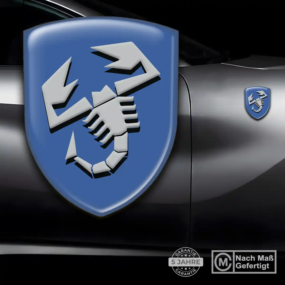 Abarth Wappen Aufkleber Emblem Auto Modernes Design