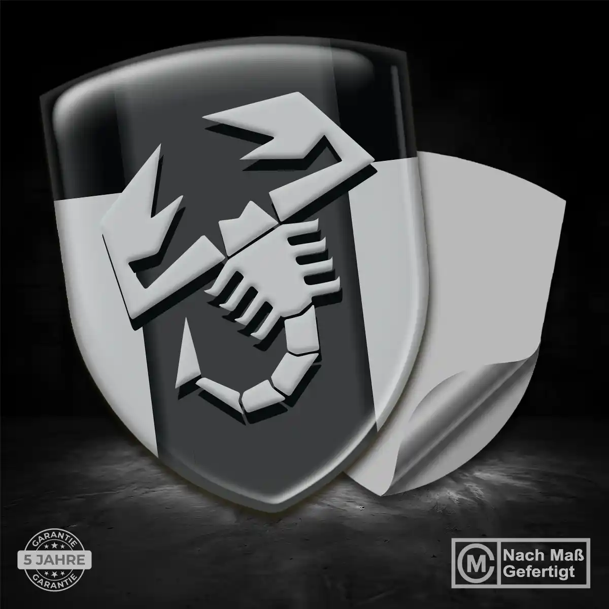 Abarth Wappen Emblem Anspruchsvolles Design