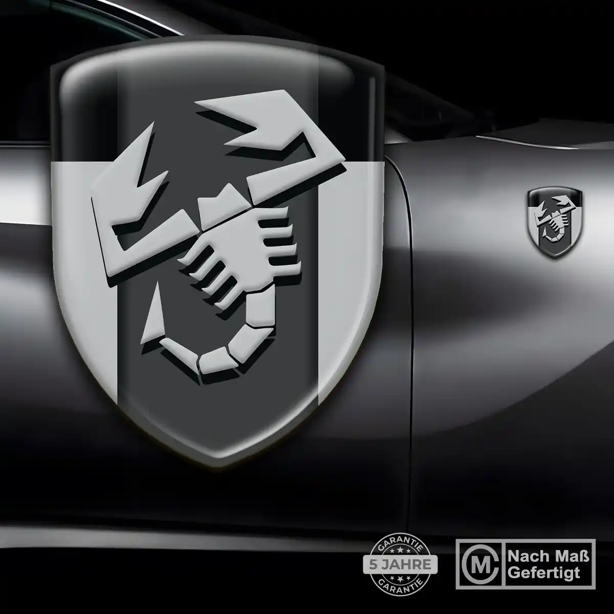 Abarth Wappen Emblem Anspruchsvolles Design