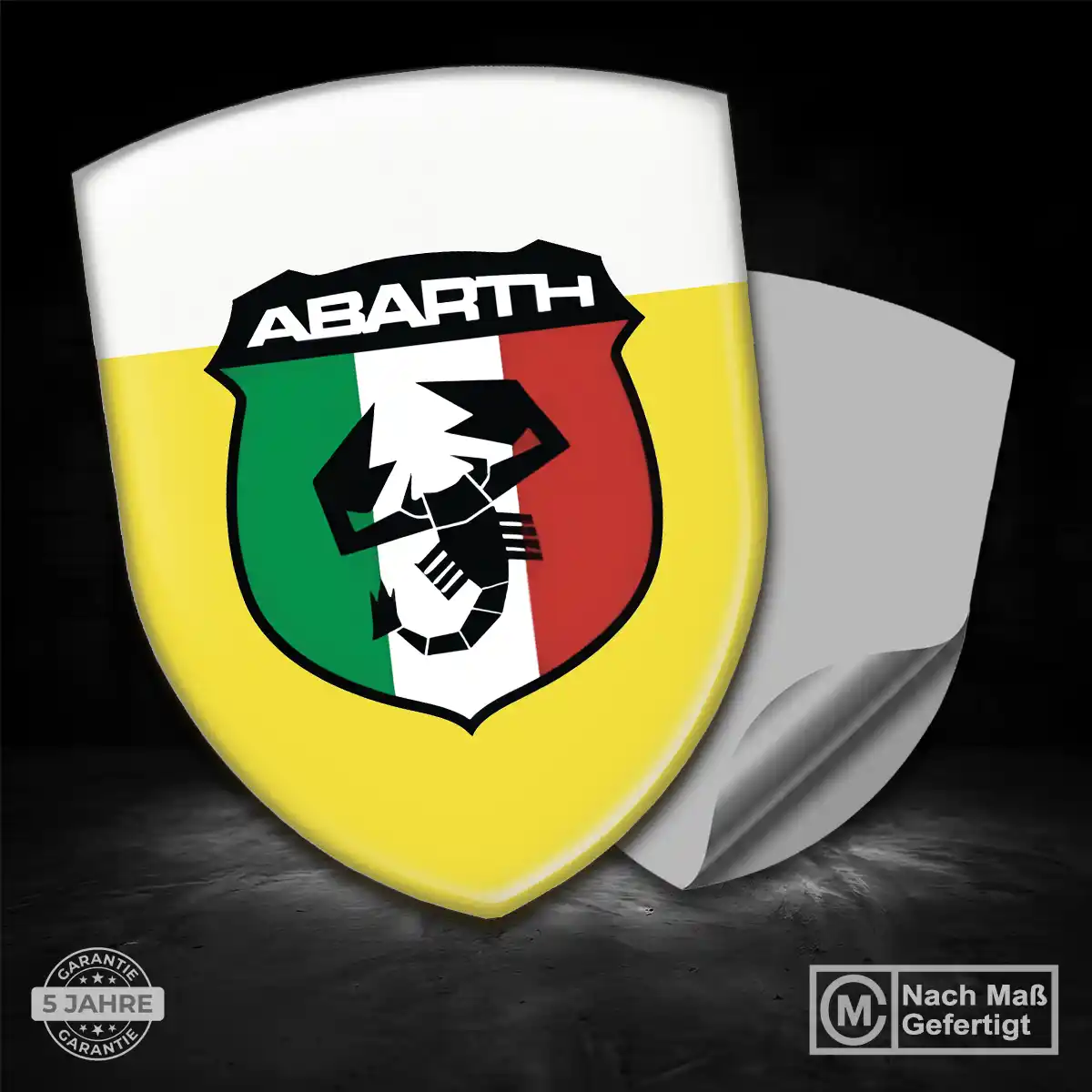 Abarth Wappen Emblem Auto Edles Design
