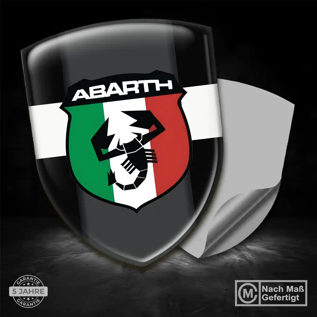 Abarth Wappen Emblem Auto Elegantes Design