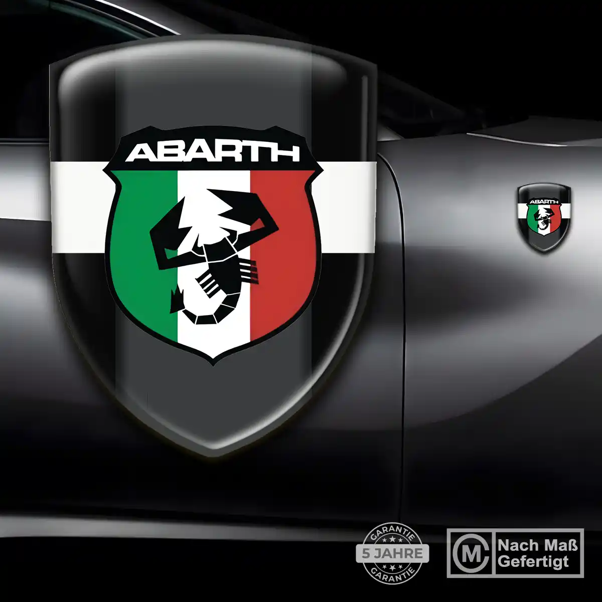 Abarth Wappen Emblem Auto Elegantes Design