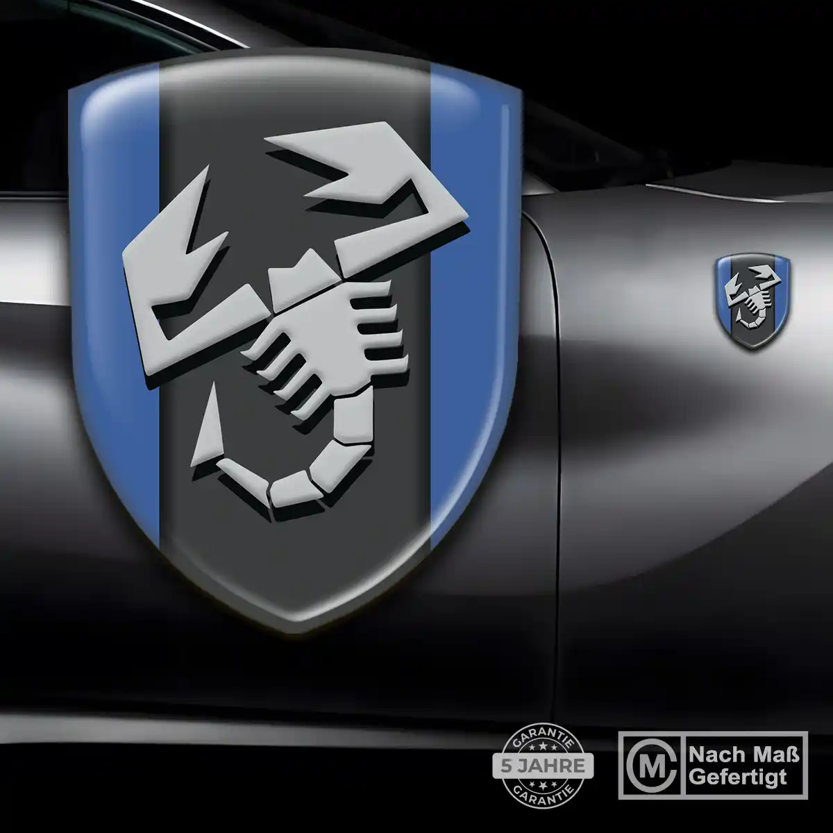 Abarth Wappen Emblem Auto Höchste Qualität