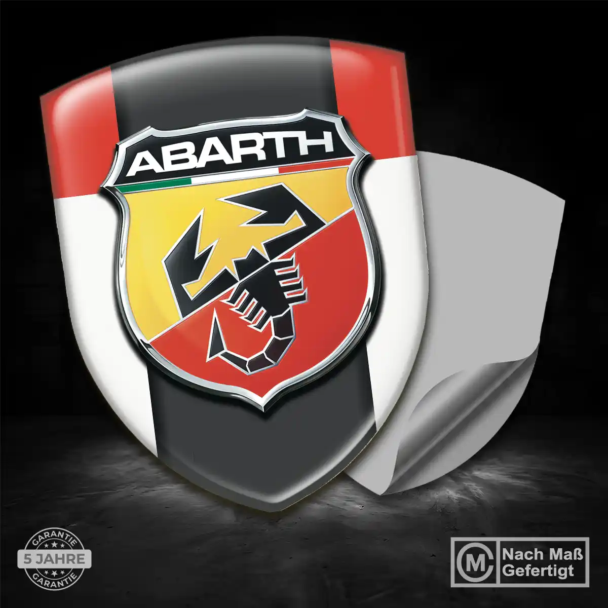 Abarth Wappen Emblem Auto Limitierte Auflage