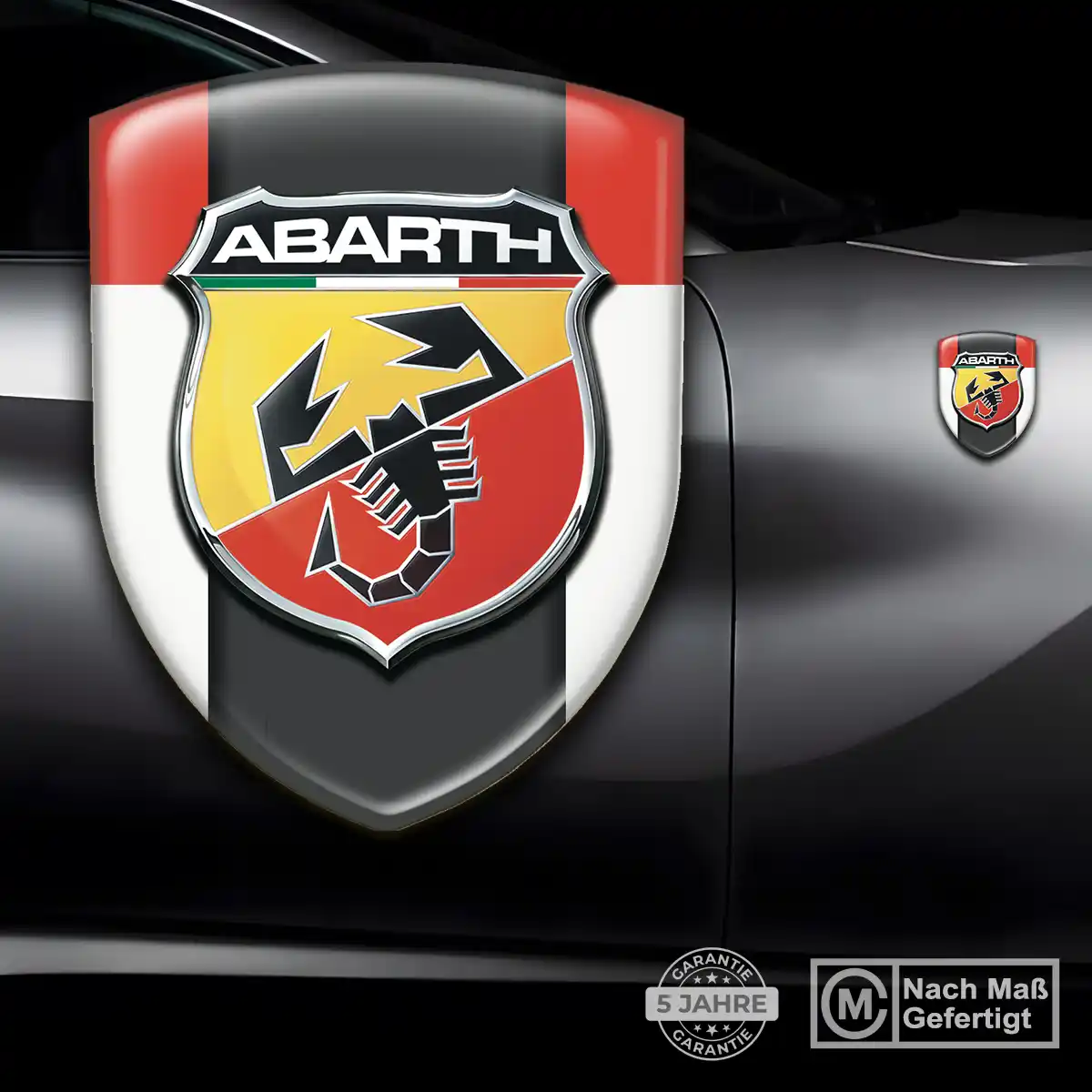 Abarth Wappen Emblem Auto Limitierte Auflage