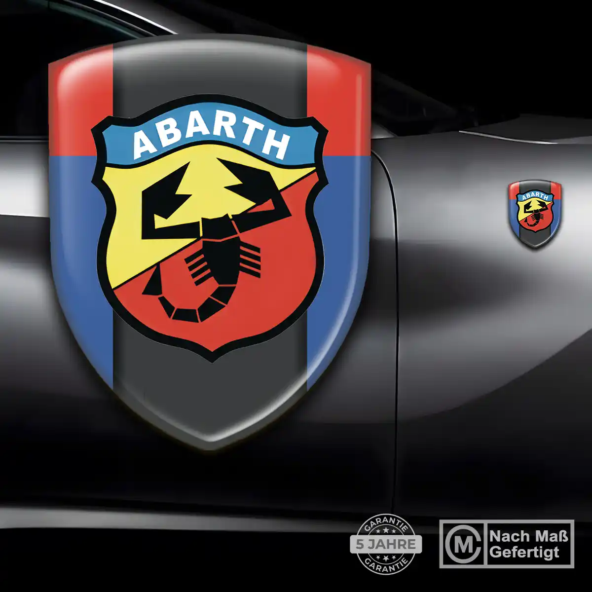 Abarth Wappen Emblem Auto Markenedition