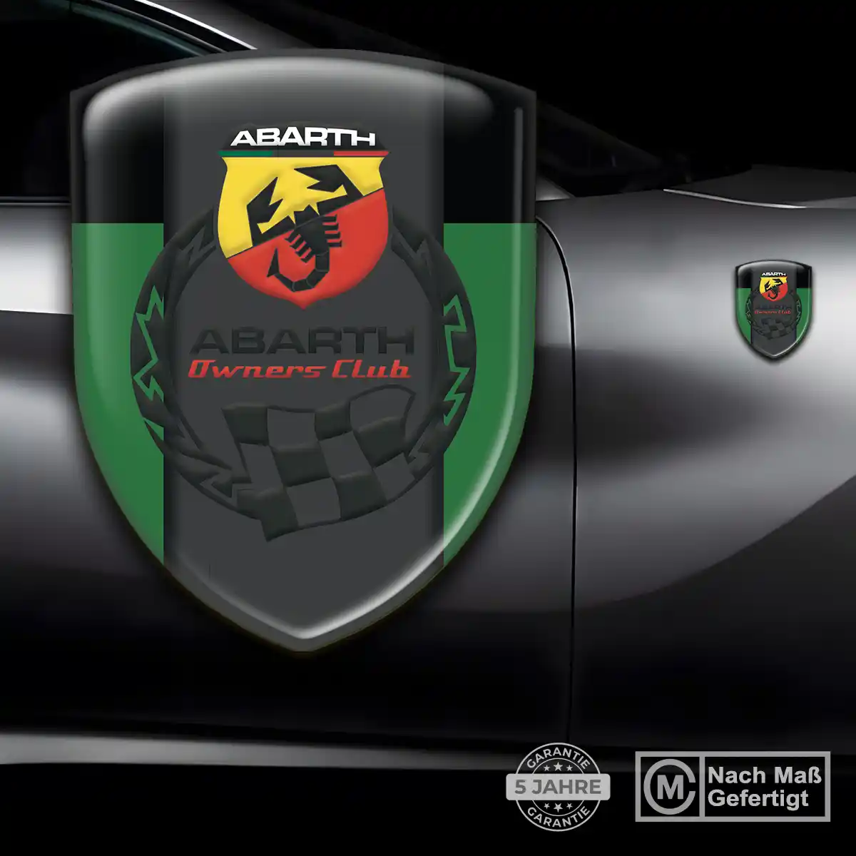 Abarth Wappen Emblem Auto Modernes Design