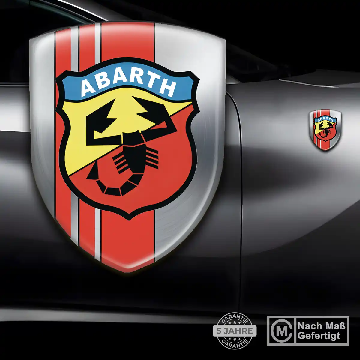 Abarth Wappen Emblem Auto Premiumqualität