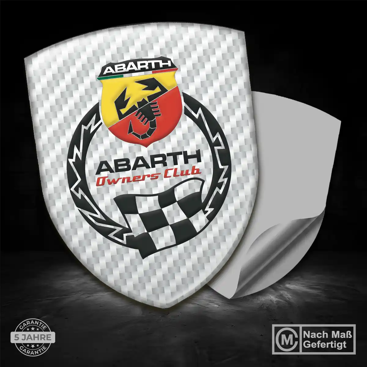 Abarth Wappen Emblem Auto Spitzenqualität