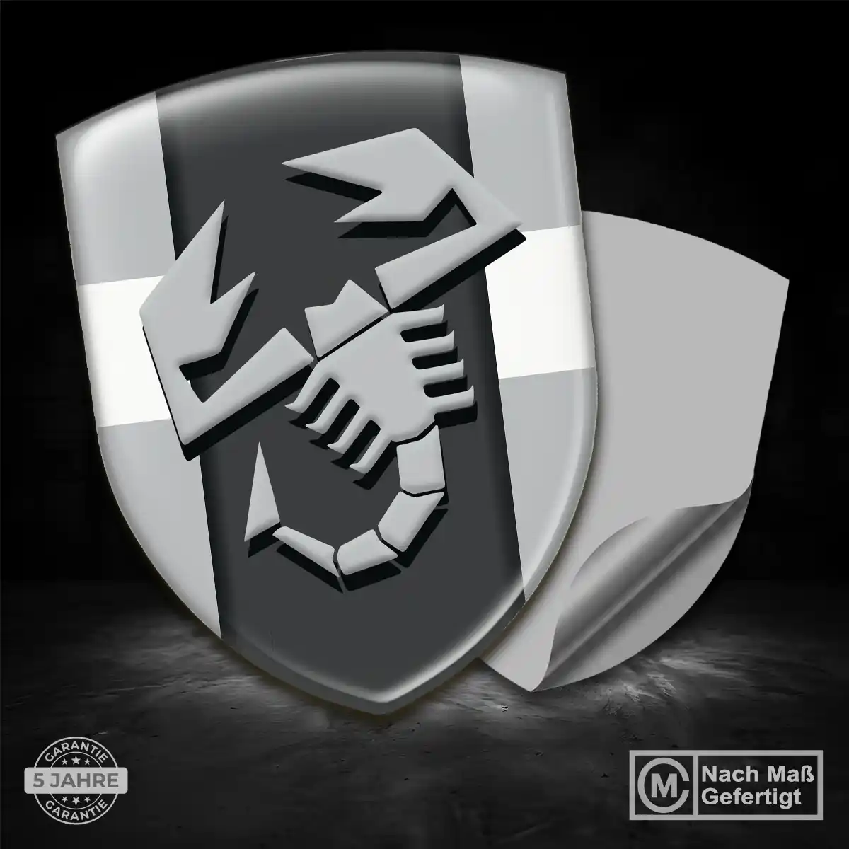 Abarth Wappen Emblem Überzeugende Qualität