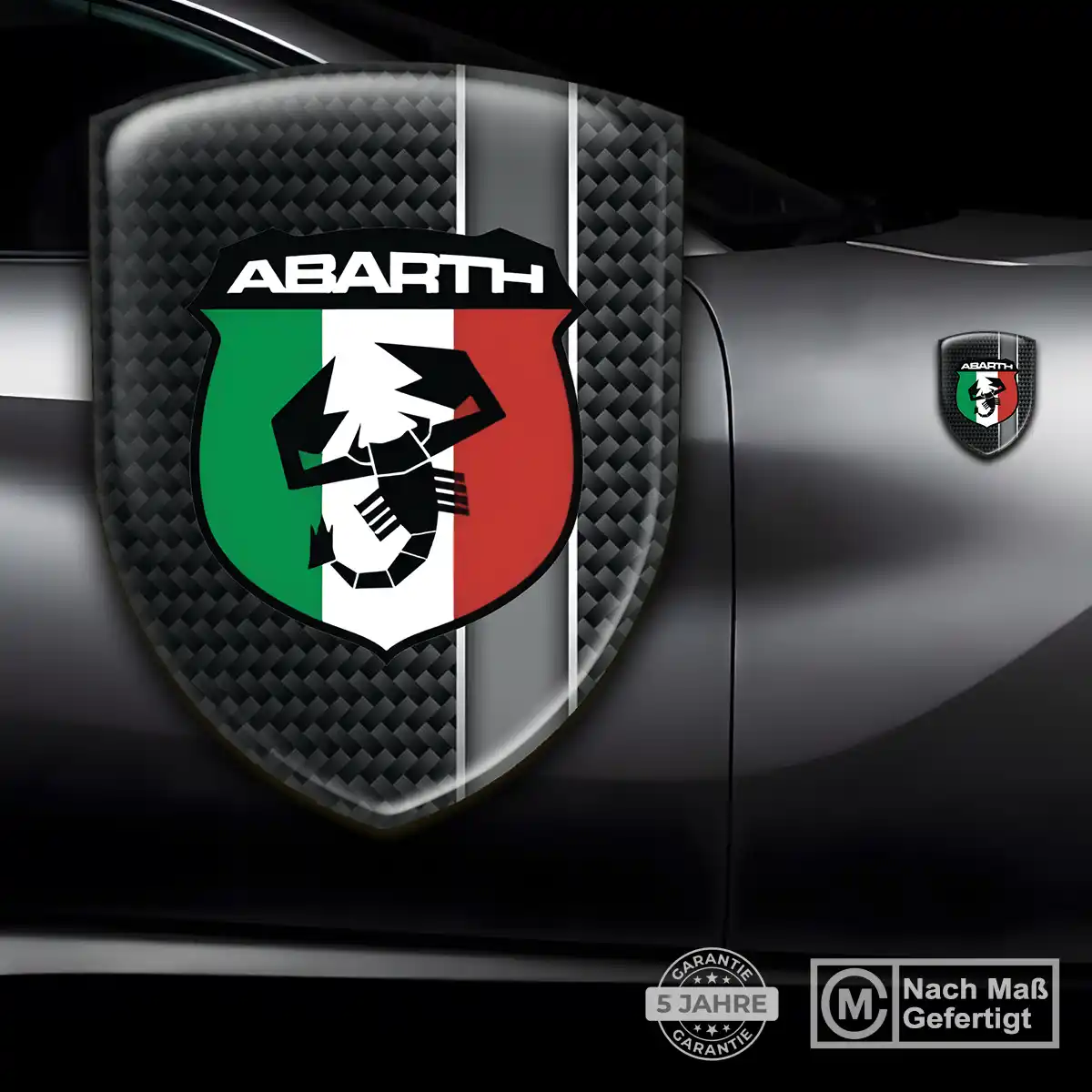 Abarth Wappen Emblem Erstklassige Qualität