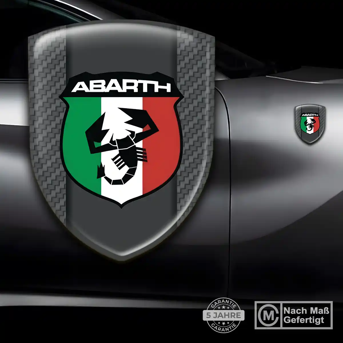 Abarth Wappen Emblem Exterieurdesign