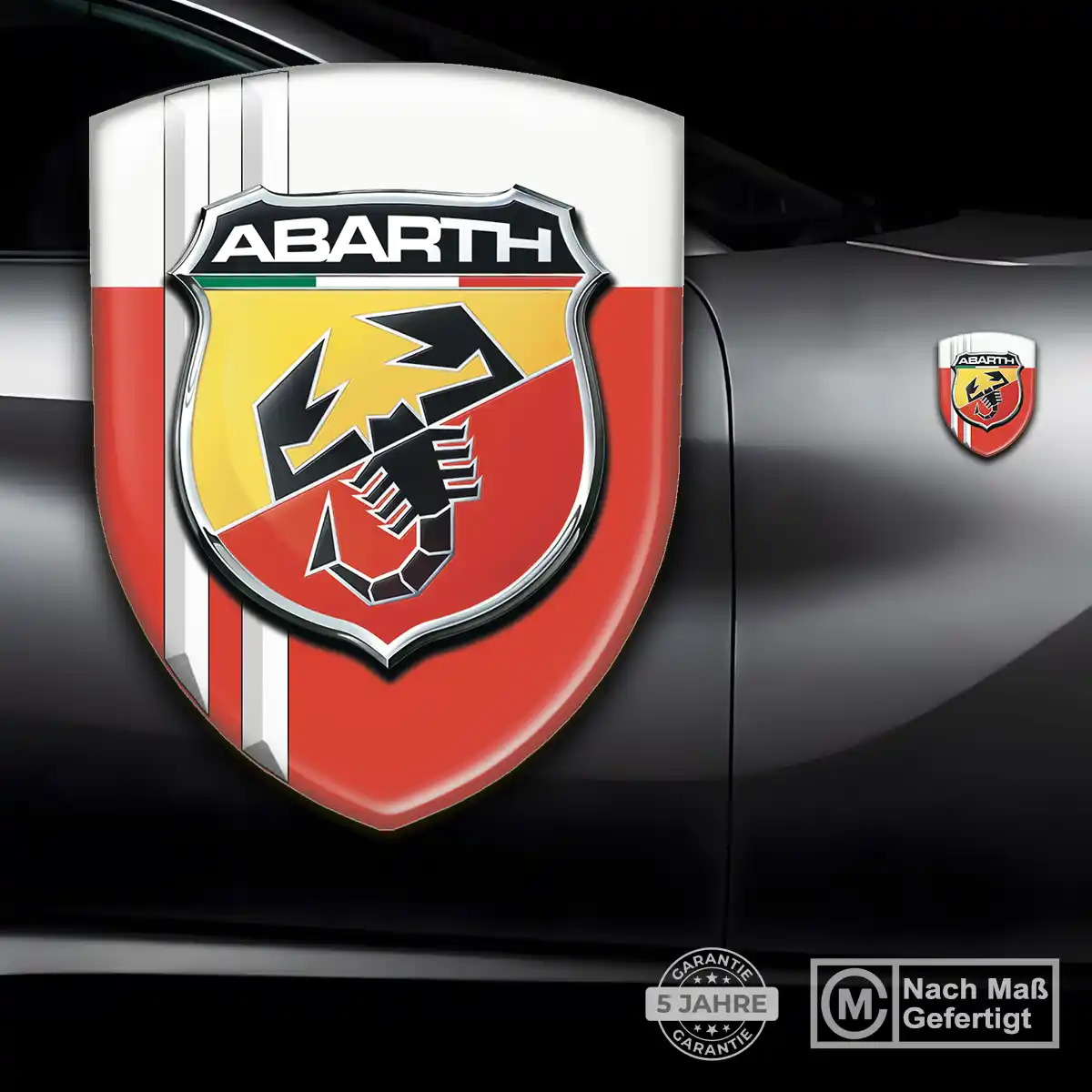 Abarth Wappen Emblem Hohe Qualität