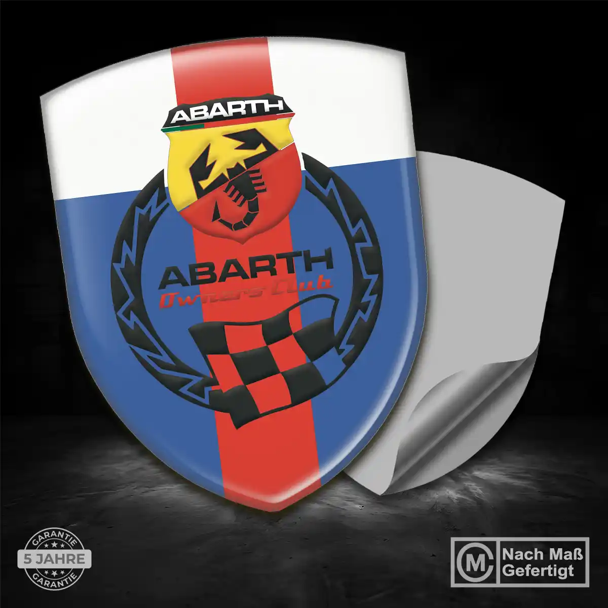 Abarth Wappen Emblem Modernes Design