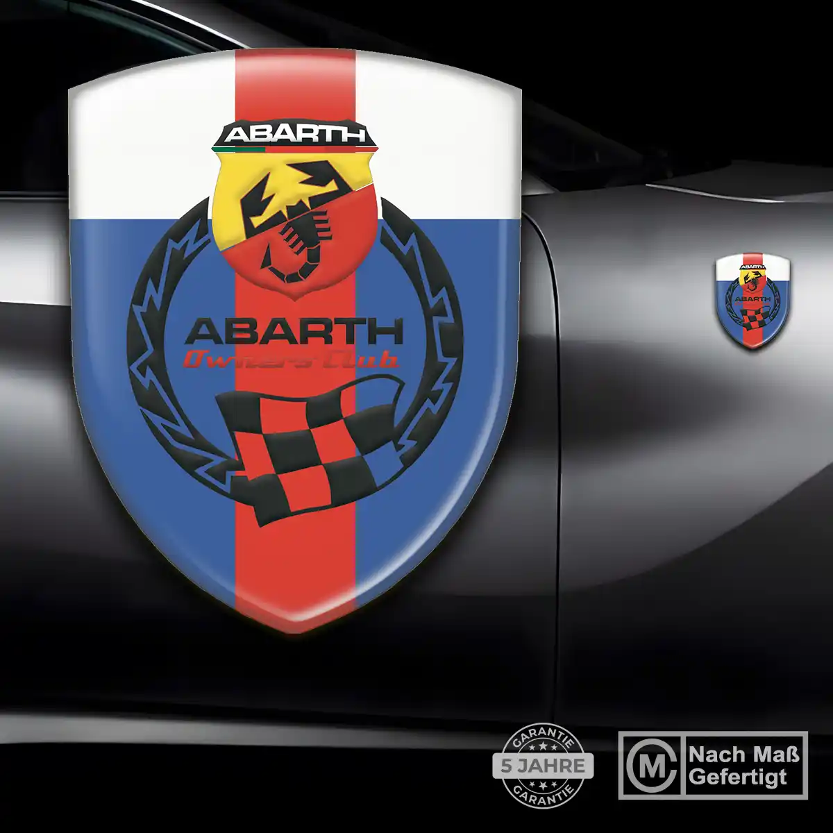 Abarth Wappen Emblem Modernes Design