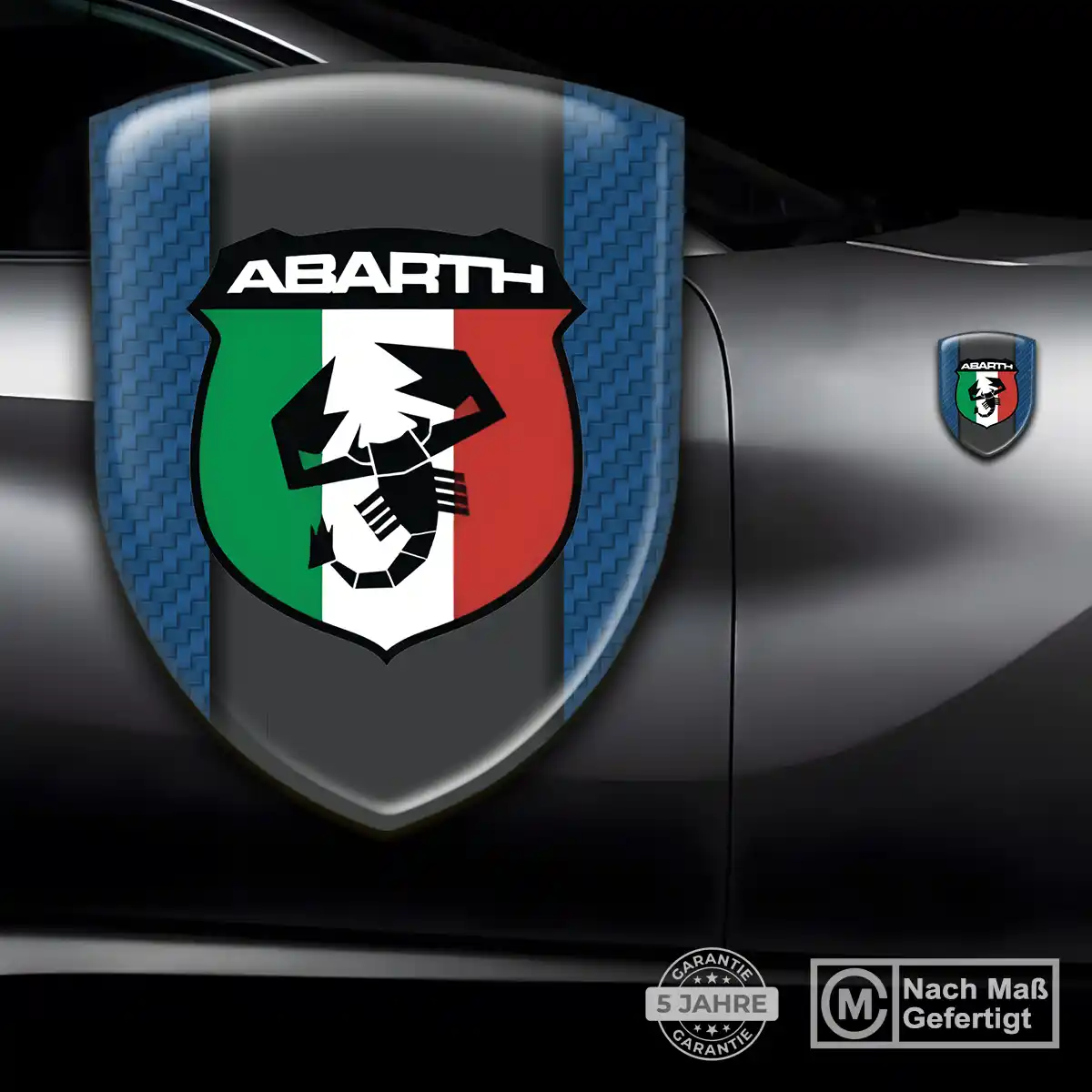 Abarth Wappen Emblem Premium-Edition