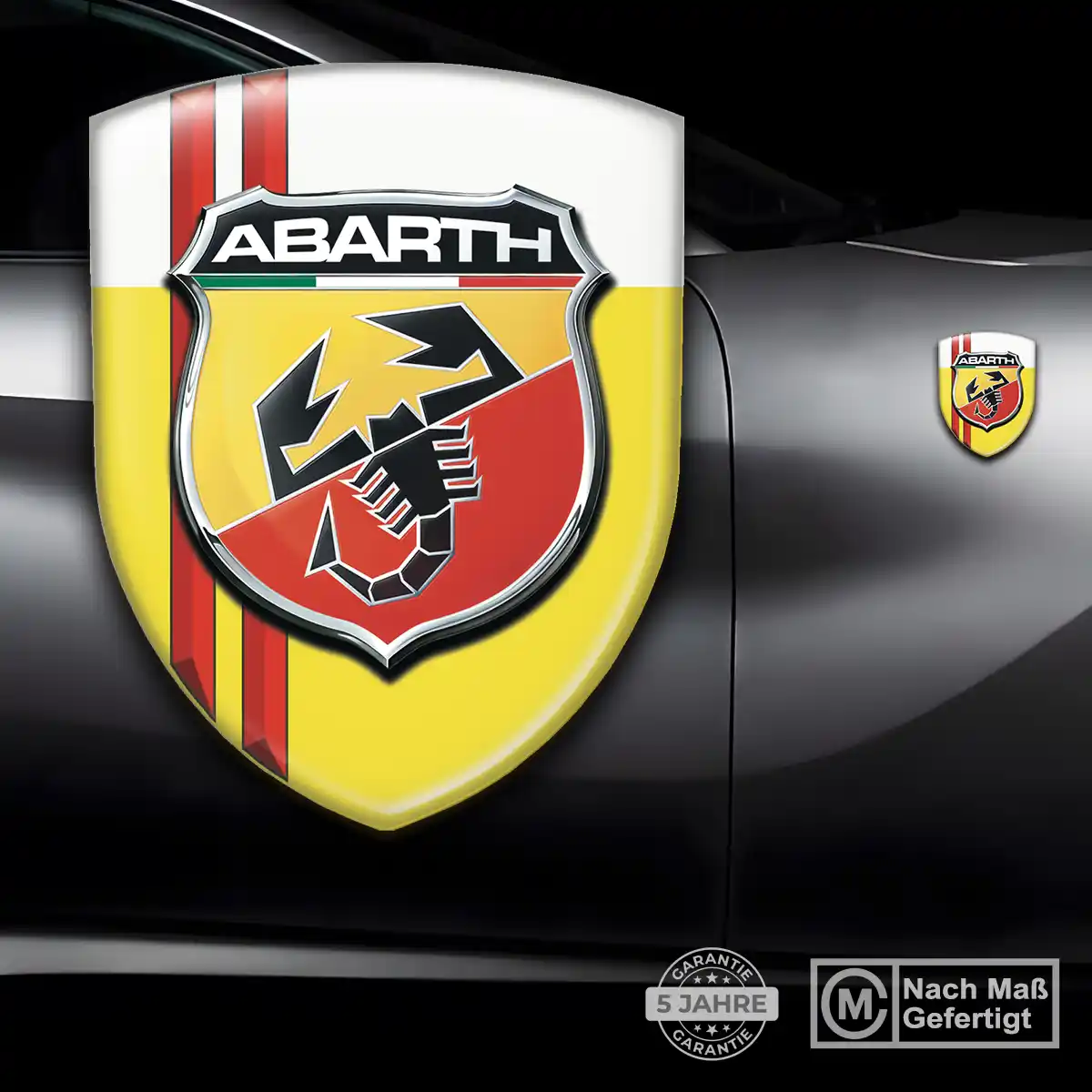 Abarth Wappen Emblem Premiumqualität