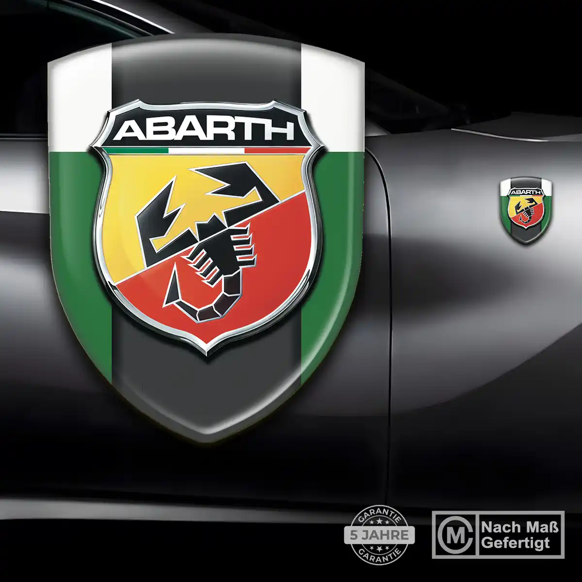 Abarth Wappen Emblem Spitzenqualität