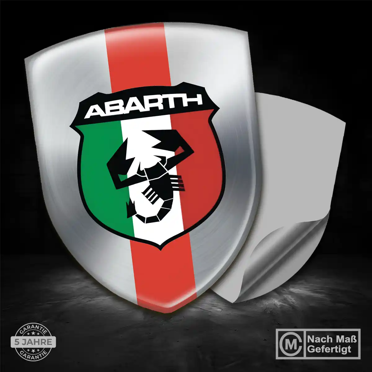Abarth Wappen Emblem Stilvolles Design