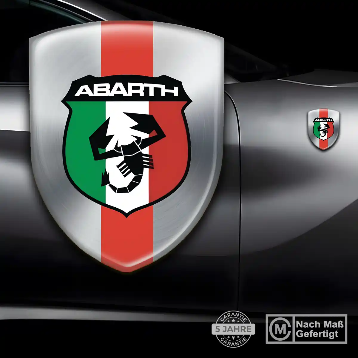 Abarth Wappen Emblem Stilvolles Design