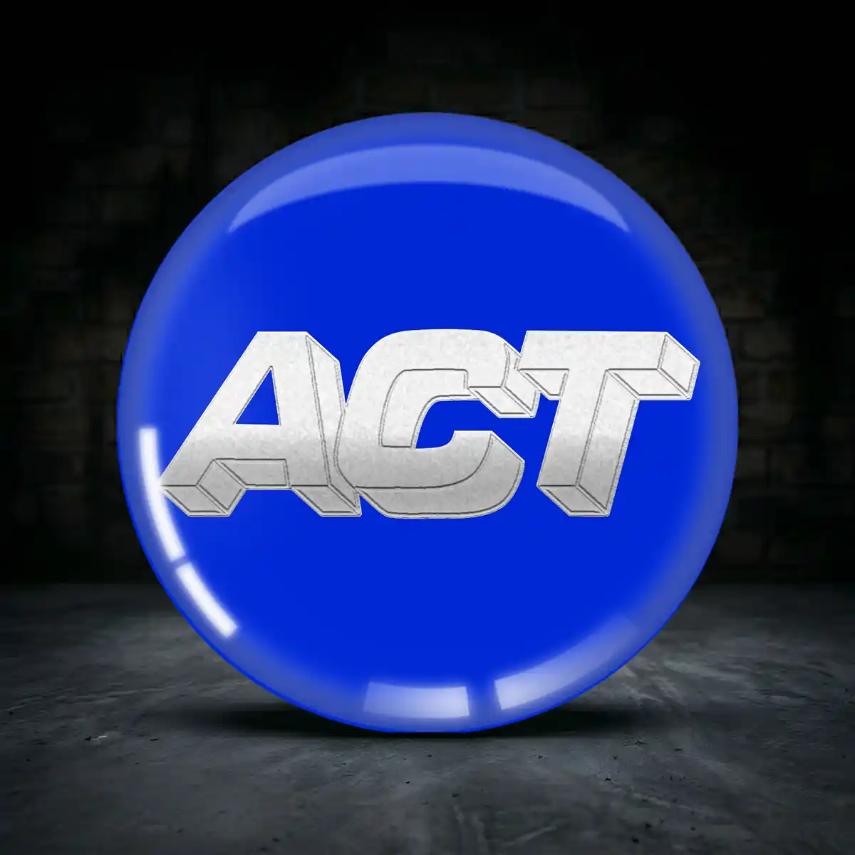 ACT Aufkleber Silikon Embleme Stilvolles Design