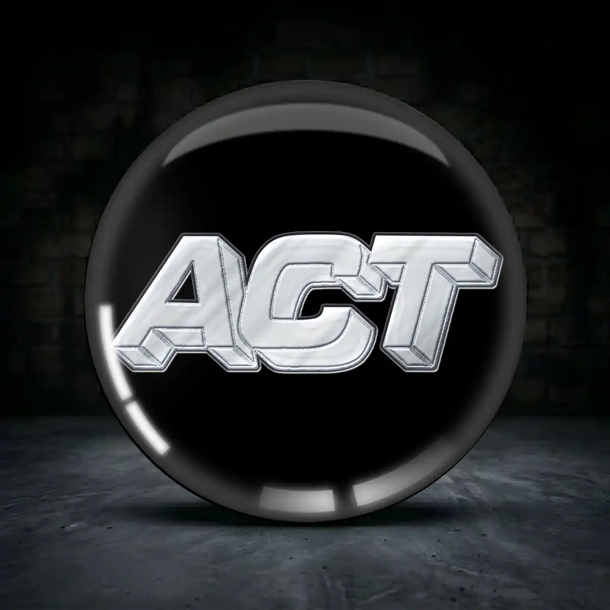 ACT Embleme Silikon Aufkleber Stilvolles Design