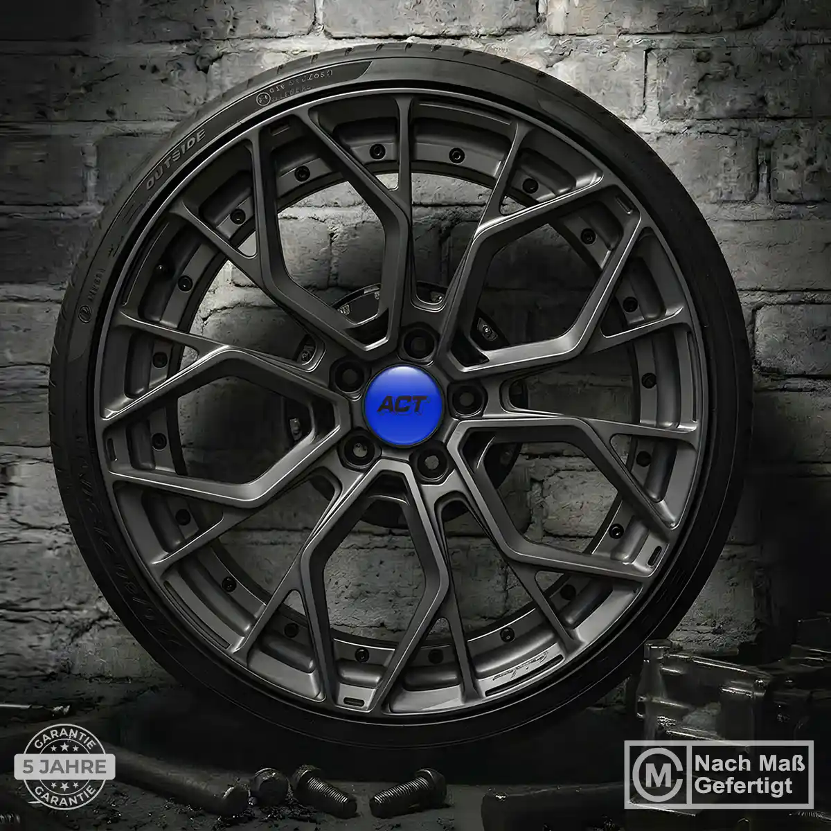 ACT Felgenemblem Aufkleber Stilvolles Design