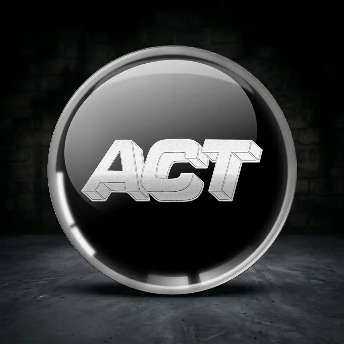 ACT Radmitte Aufkleber Stilvolles Design