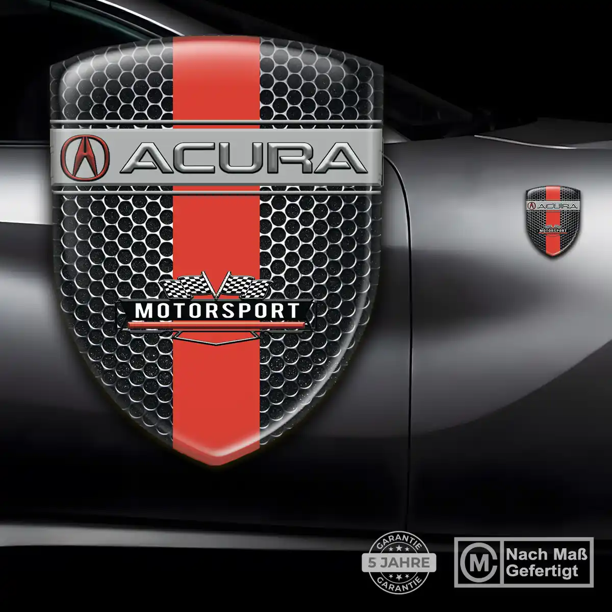 Acura 3D Gel Aufkleber Auto Exterieurdesign