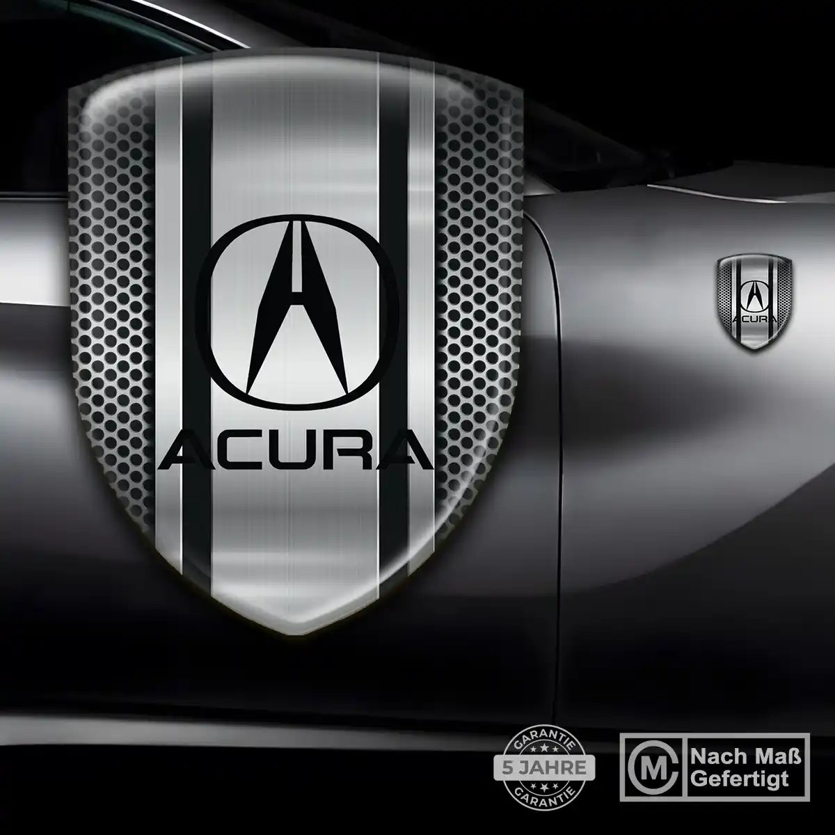 Acura 3D Gel Aufkleber Auto Hochwertiges Harz