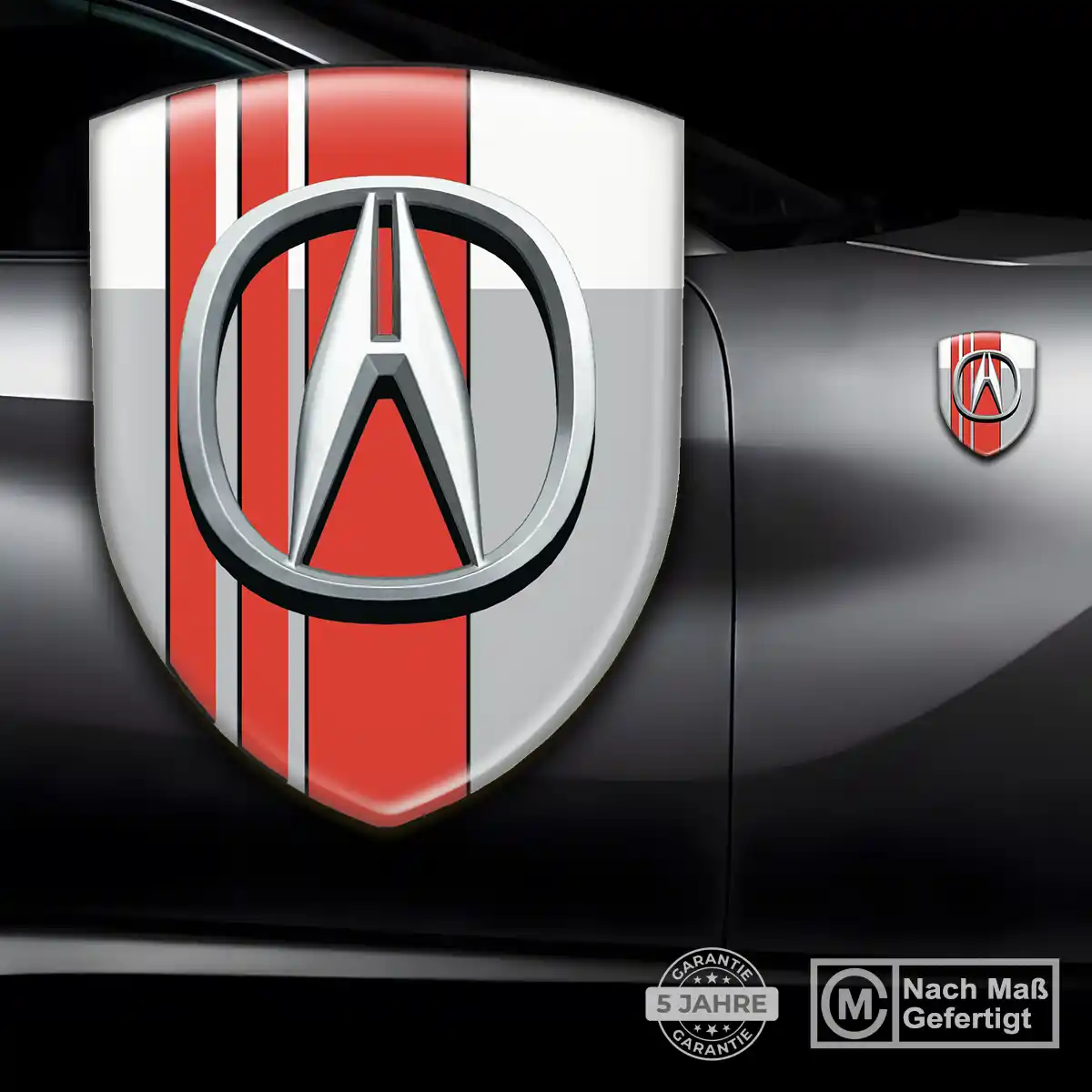 Acura 3D Gel Aufkleber Auto Hohe Qualität