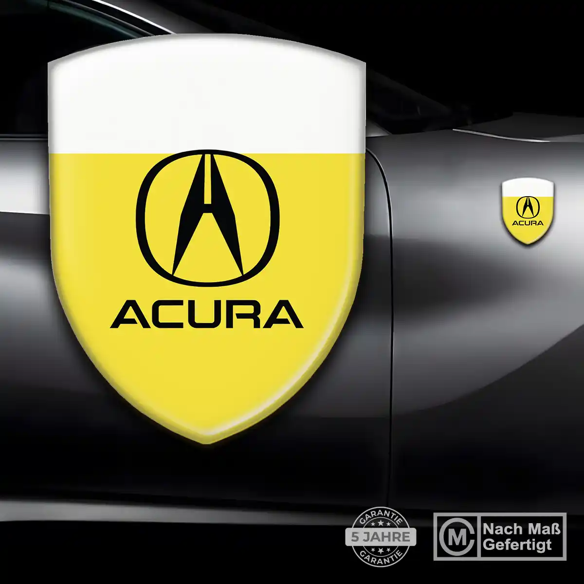 Acura 3D Gel Aufkleber Auto Interieurdesign
