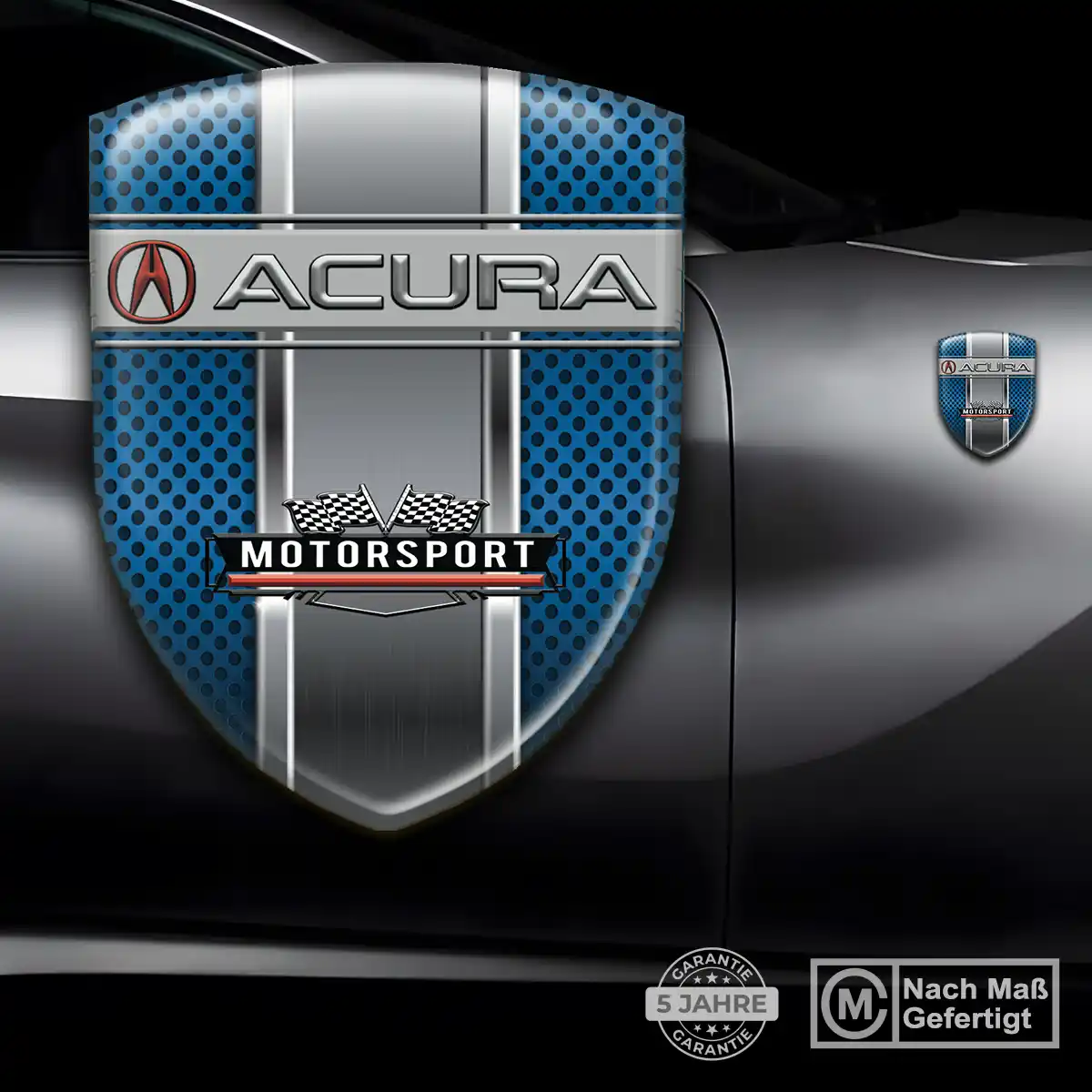Acura 3D Gel Aufkleber Auto Limitierte Auflage