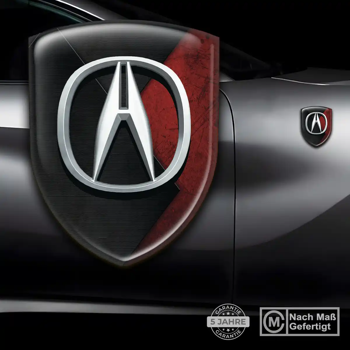 Acura 3D Gel Aufkleber Auto Premium-Edition