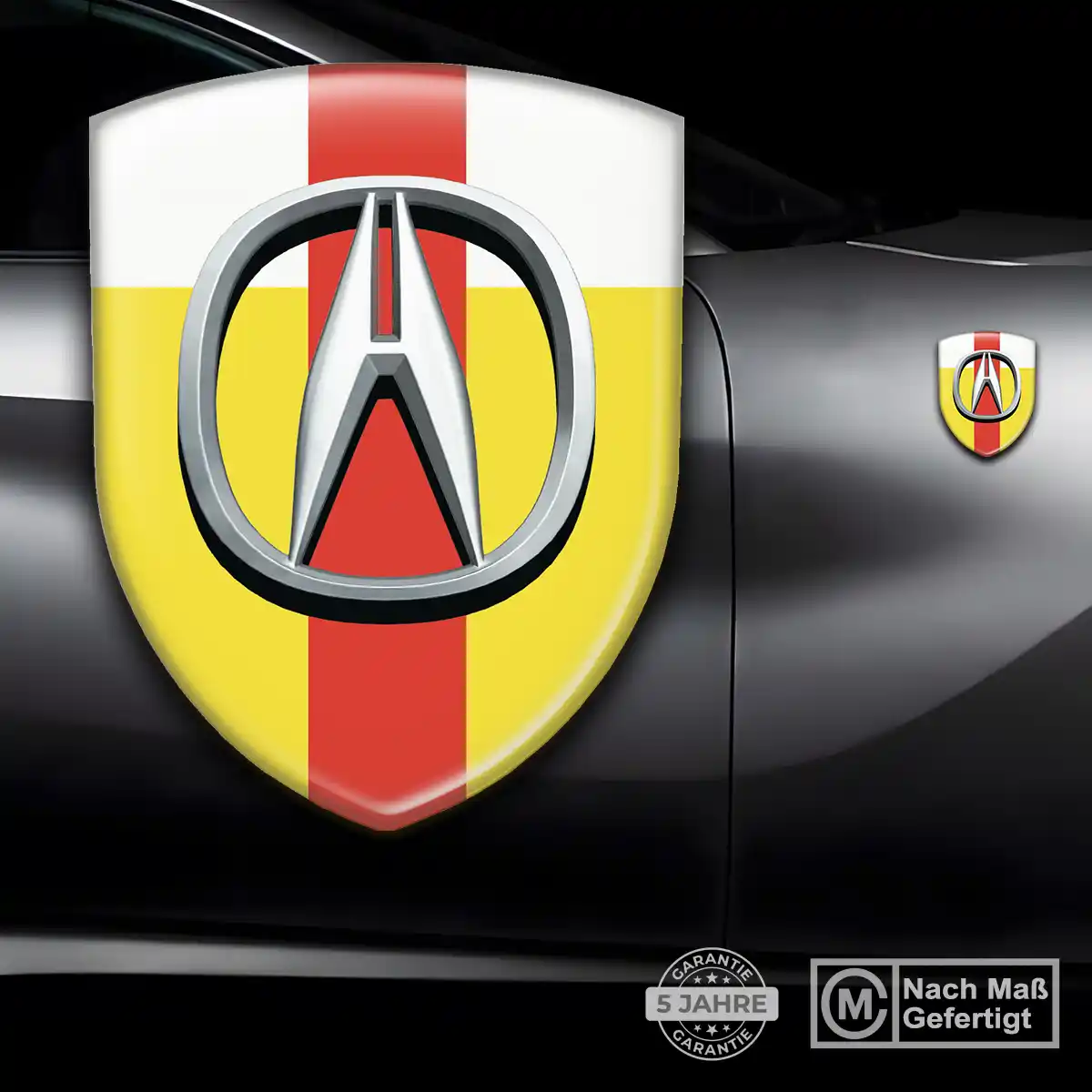 Acura 3D Gel Aufkleber Emblem Auto Exterieurdesign