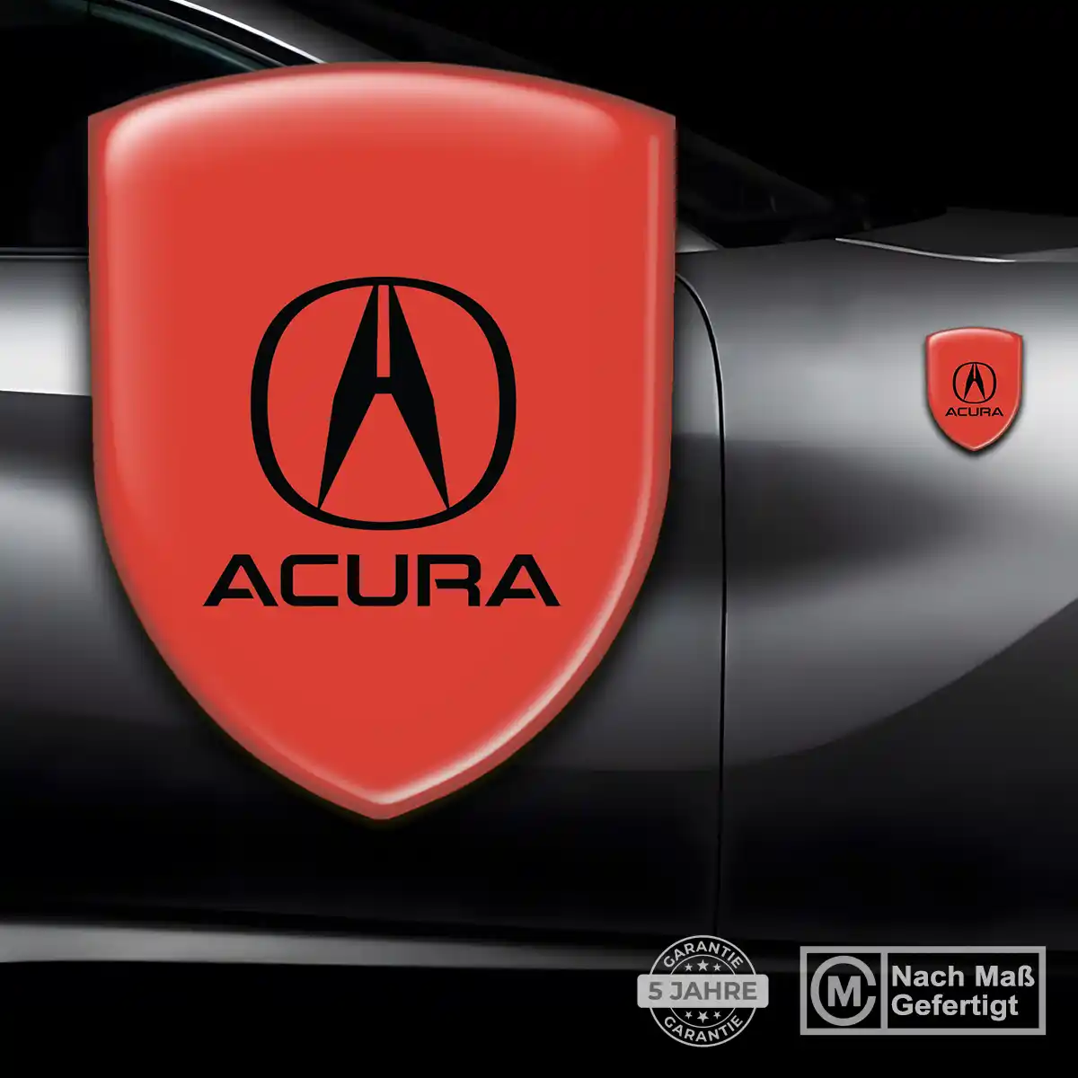Acura 3D Gel Aufkleber Emblem Auto Hochwertiges Harz