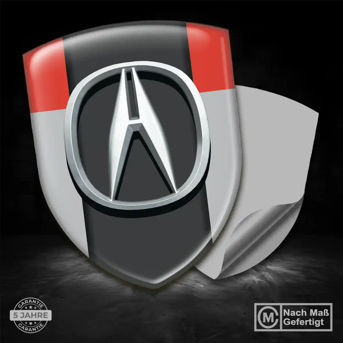 Acura 3D Gel Aufkleber Emblem Auto Limitierte Auflage