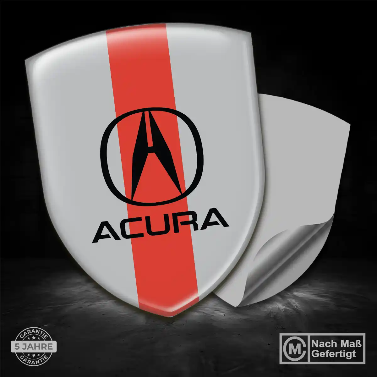 Acura 3D Gel Aufkleber Emblem Exterieurdesign