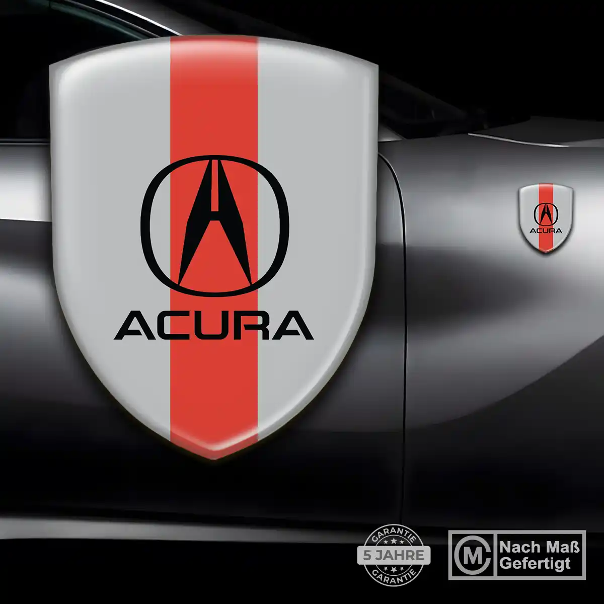 Acura 3D Gel Aufkleber Emblem Exterieurdesign