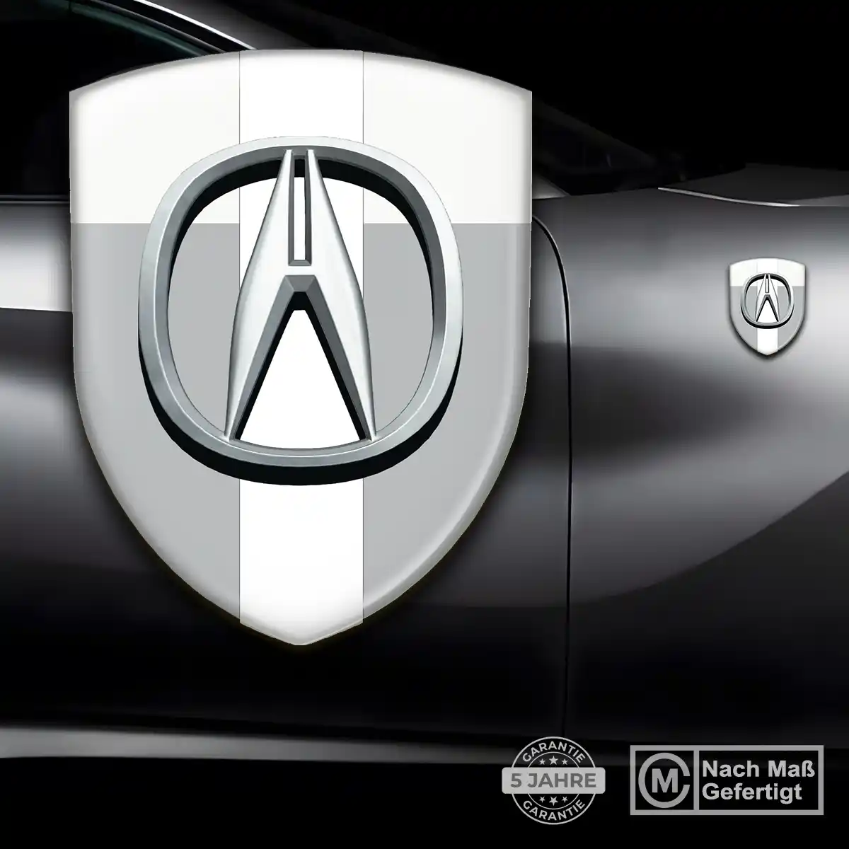 Acura 3D Gel Aufkleber Emblem Interieurdesign