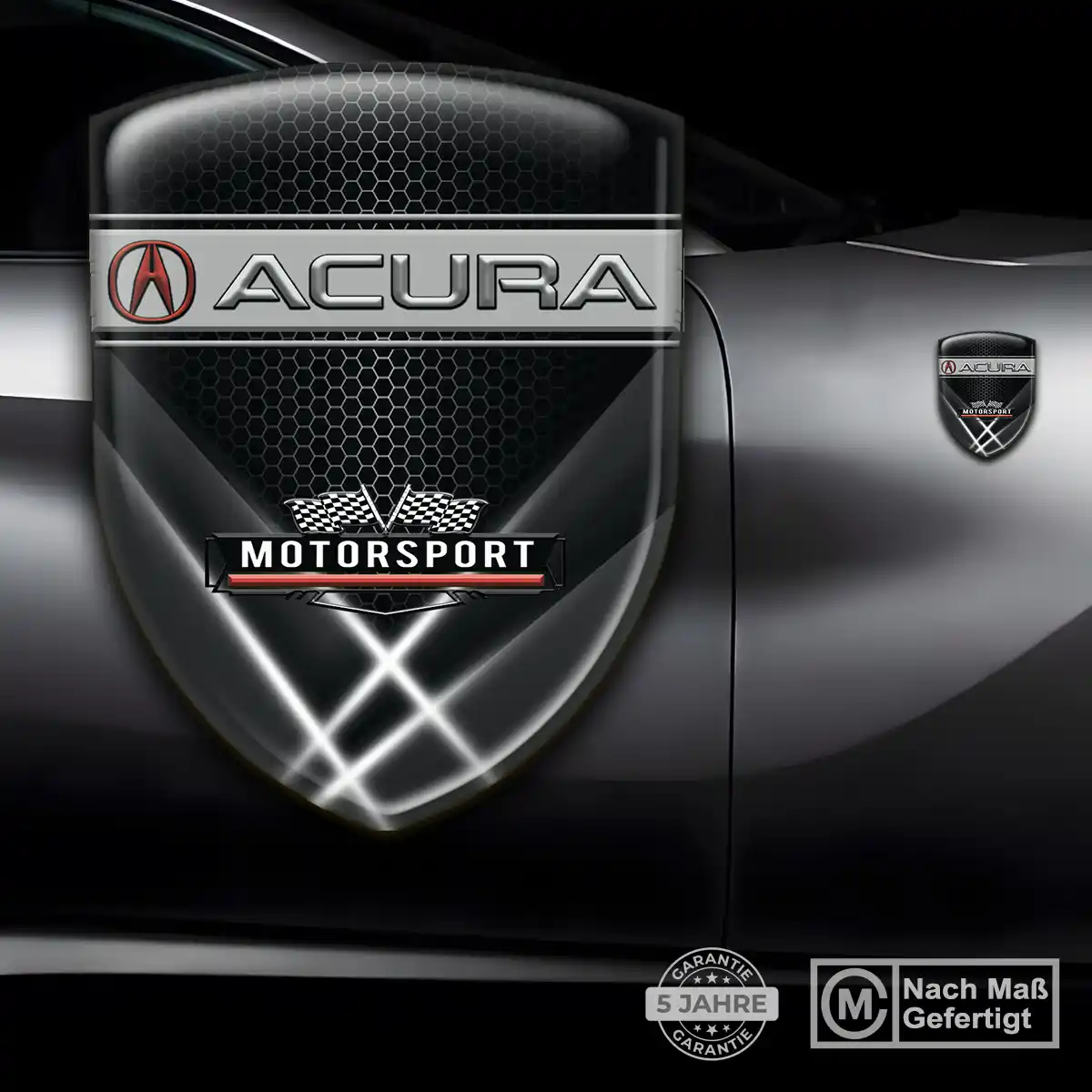 Acura 3D Gel Aufkleber Emblem Luxus-Edition
