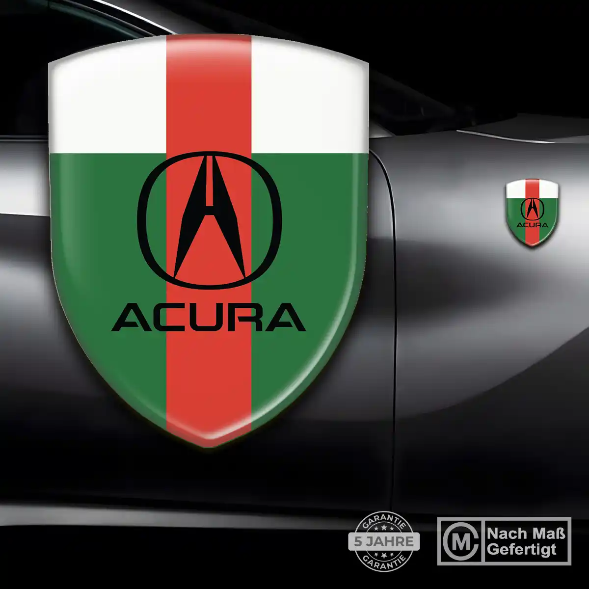Acura 3D Gel Aufkleber Emblem Premium-Edition