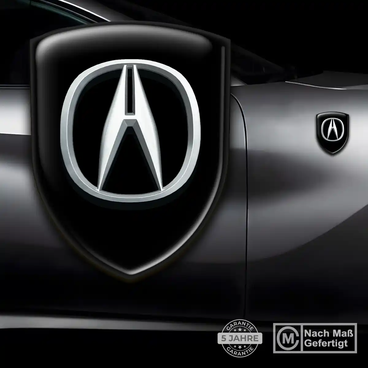 Acura 3D Gel Aufkleber Emblem Stilvolles Design