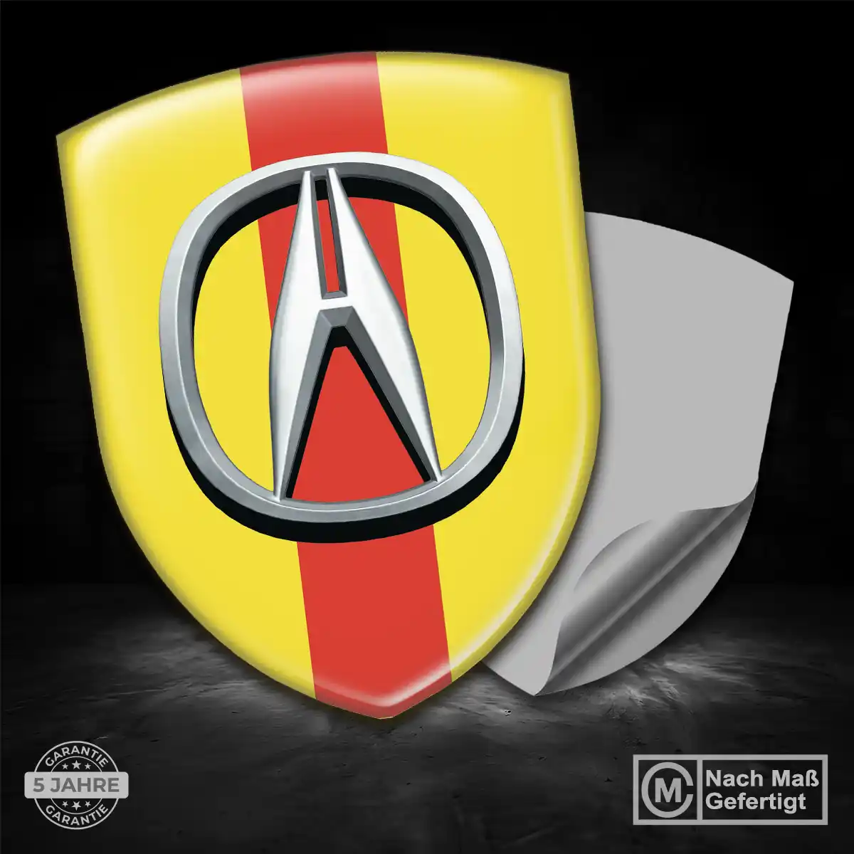 Acura 3D Gel Aufkleber Emblem Tuningfahrzeug