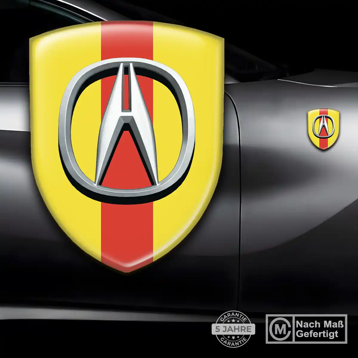 Acura 3D Gel Aufkleber Emblem Tuningfahrzeug