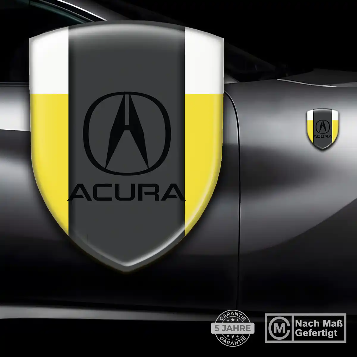 Acura 3D Gel Aufkleber Embleme Auto Hochwertiges Harz